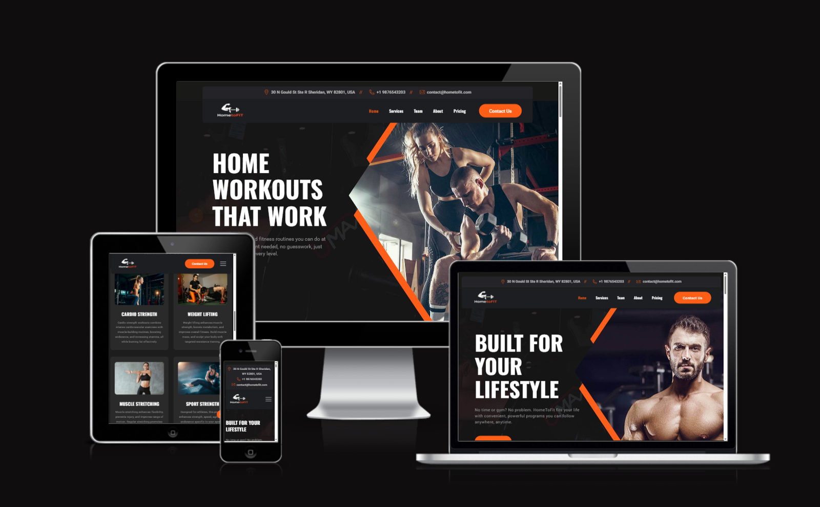 Gym Industry Website